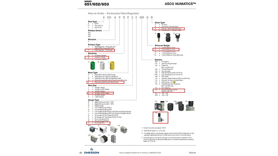 ASCO 1寸8653APBM6QA00HN過濾器