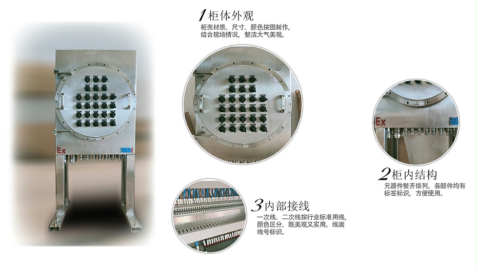 化工行業(yè)防爆電氣控制柜分子篩