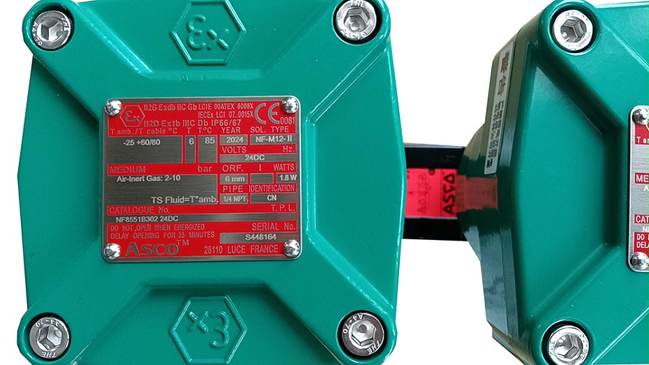 ASCO雙電控隔爆電磁閥NF8551B302產(chǎn)品圖片