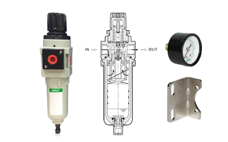 ASCO過濾器 過濾減壓閥 8632APBK2R126PP